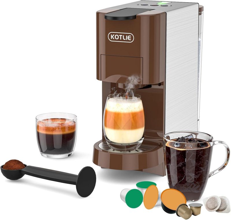 Discovering the KOTLIE 5in1 Espresso Machine: A Brew for Everyone