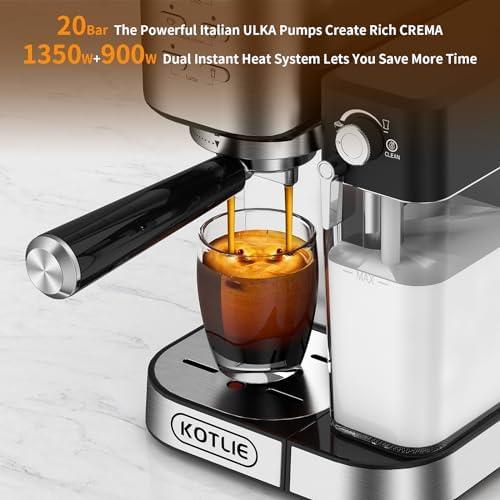 Brewing Bliss: Our Experience with the KOTLIE Espresso Machine