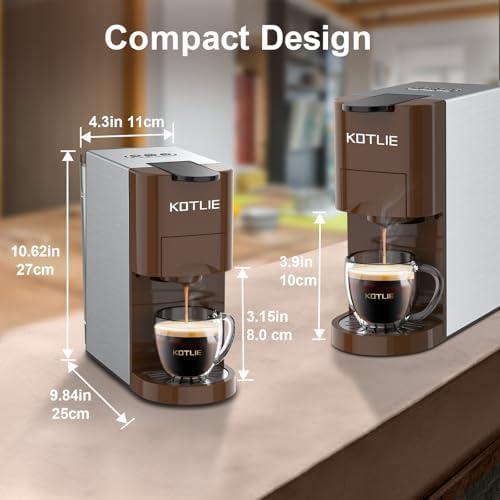 Brewing bliss: ⁣Our Take on the KOTLIE 4-in-1⁣ Espresso Maker