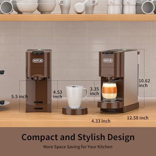 Discovering the KOTLIE 5in1 Espresso Machine: A Brew for Everyone