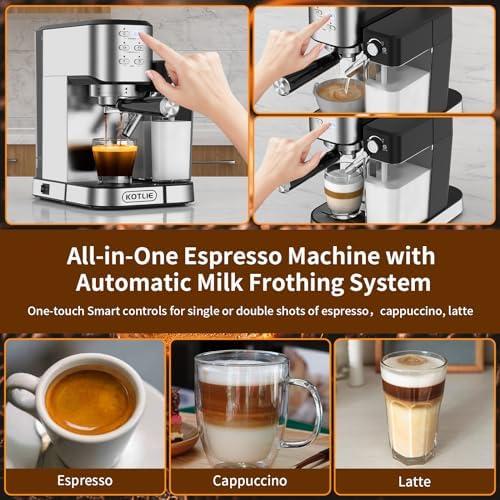 Brewing Bliss: Our experience with the KOTLIE Espresso Machine